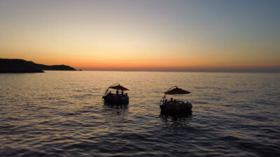 Location bateau à Calvi<br /> 3h de sortie en soirée à 19h00