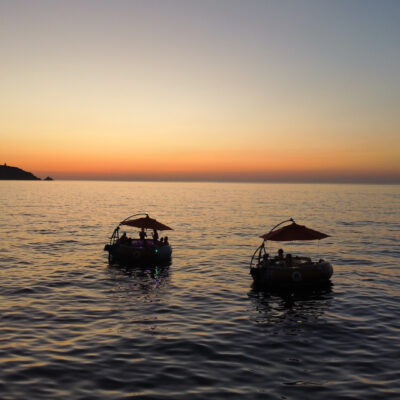 Location bateau à Calvi<br /> 3h de sortie en soirée à 19h00