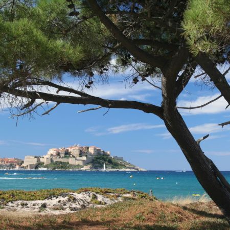 vue aerienne port san damiano